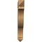 Ekena Millwork Funston Arts & Crafts Rough Sawn Bracket, Western Red Cedar, 6"W x 46"D x 46"H BKT06X46X46FST03RWR - alternate 2